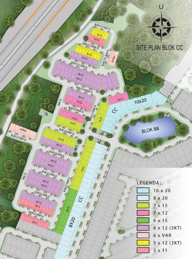 siteplan-cluster-clover-garden-new - CitraGran Cibubur | Perumahan Baru Lokasi Strategis Cibubur nbsp- citragran cibubur | perumahan baru lokasi strategis cibubur
