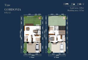 denah type gordonia   citragran cibubur | perumahan baru lokasi strategis cibubur