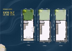 denah hoek 5x15   citragran cibubur | perumahan baru lokasi strategis cibubur