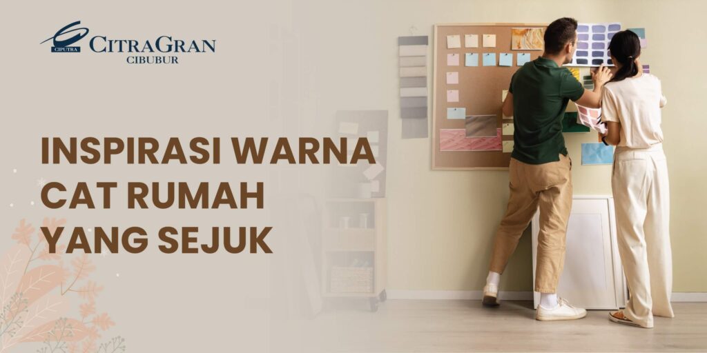 inspirasi warna cat rumah yang sejuk