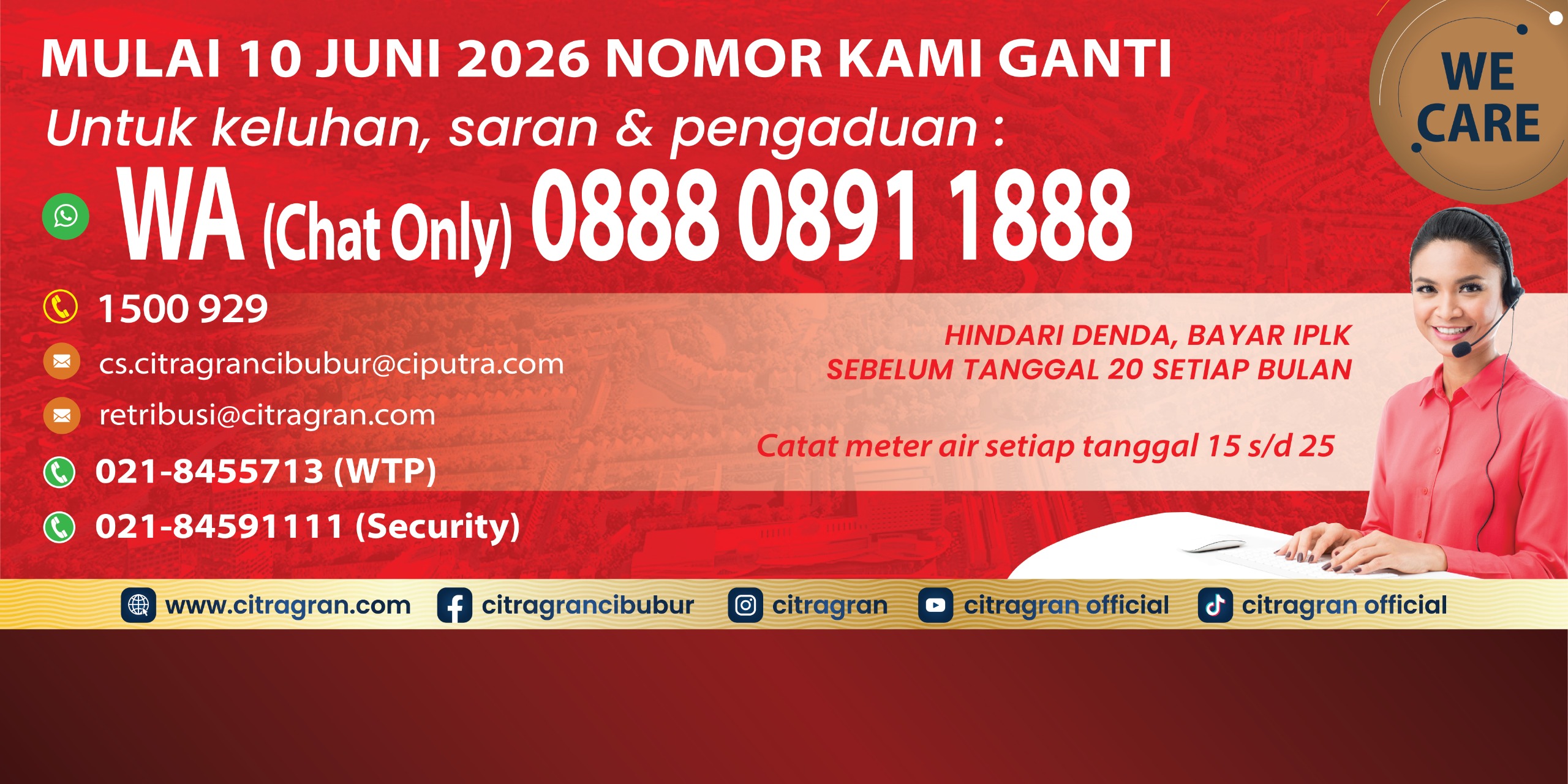 ipl perumahan citragran cibubur   citragran cibubur | perumahan baru lokasi strategis cibubur