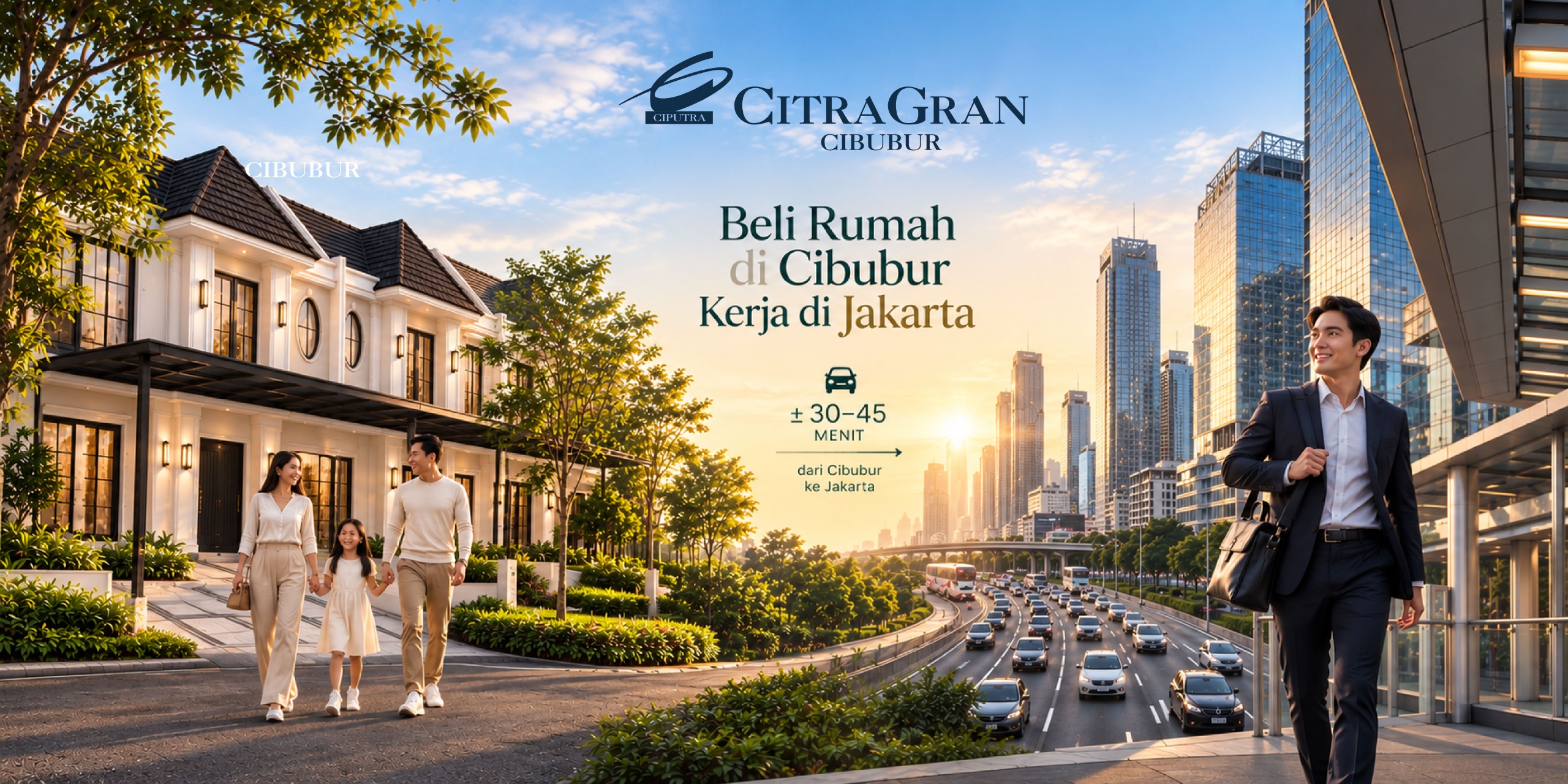 beli rumah di cibubur kerja di jakarta   citragran cibubur | perumahan baru lokasi strategis cibubur
